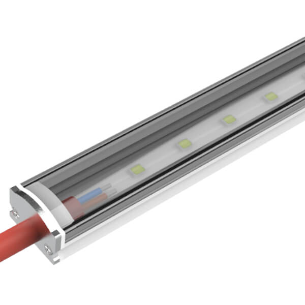 Barra LED 24V HOT perfil aluminio difusor clear