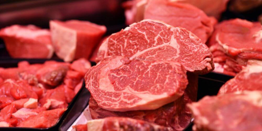 Présentoir du boucher avec éclairage R9