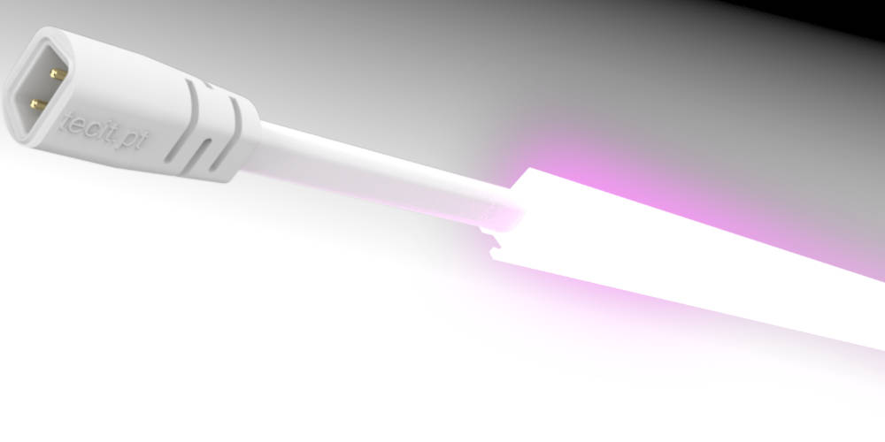 Barre LED BT en polycarbonate frost