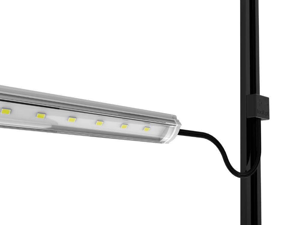 Barre LED 24V Eco2 Magnétique avec corps en aluminium et lentille clear