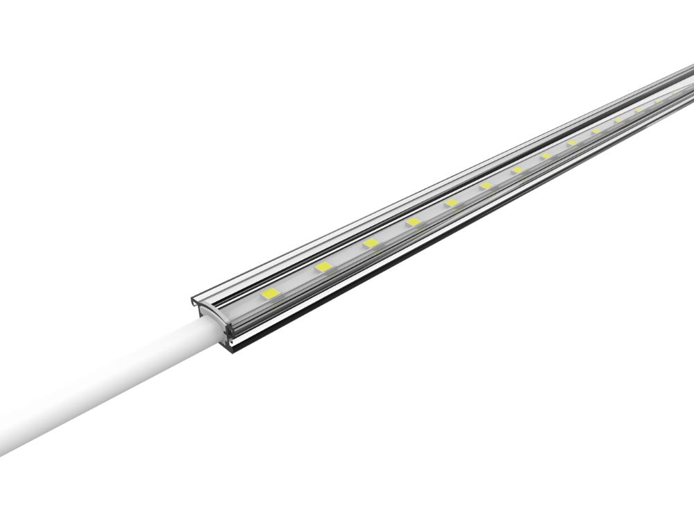 Barre LED BT Eco en polycarbonate transparent