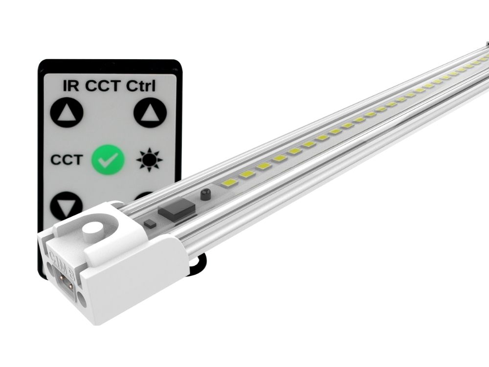 Barre LED CCT IR avec corps en aluminium et lentille clear