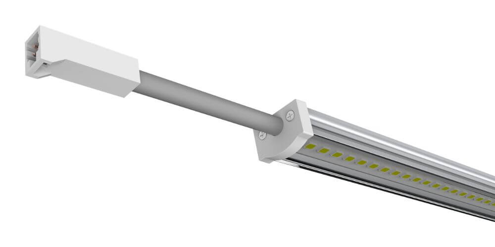 Barre LED CCT avec corps en aluminium et lentille clear