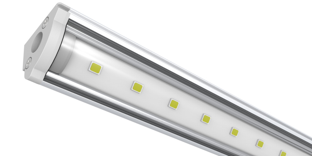 Barre LED I45 Eco² avec corps en aluminium et lentille clear