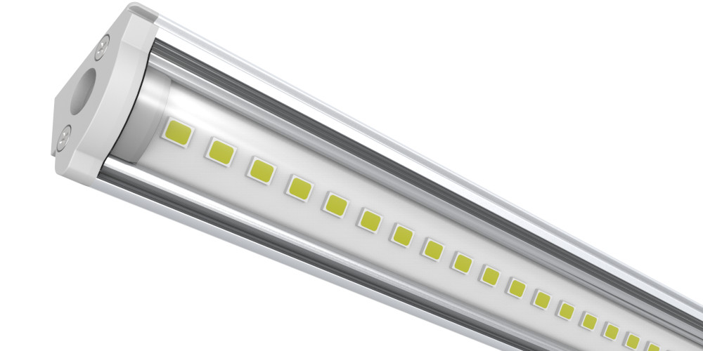 Barre LED I45 avec corps en aluminium et lentille clear
