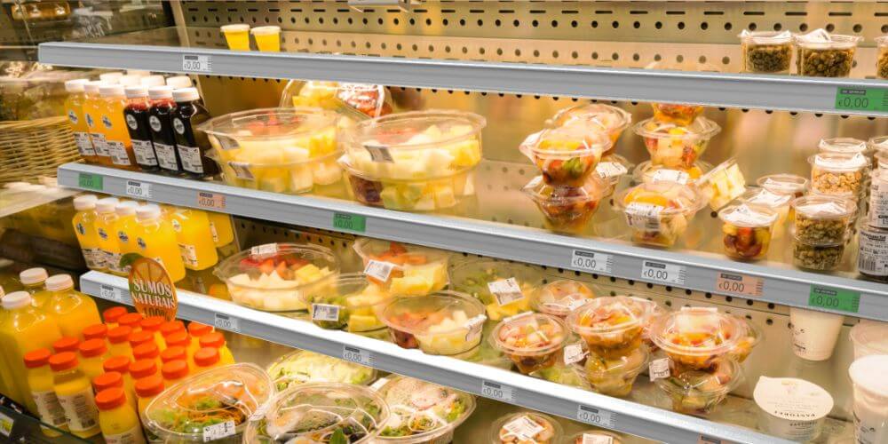 Vitrine réfrigérée avec éclairage Shelf LED