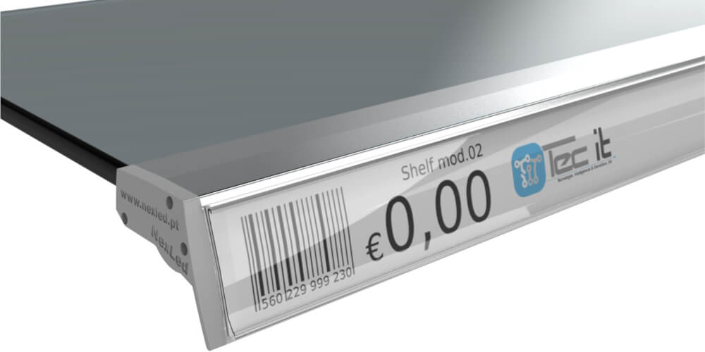 Shelf LED en aluminium