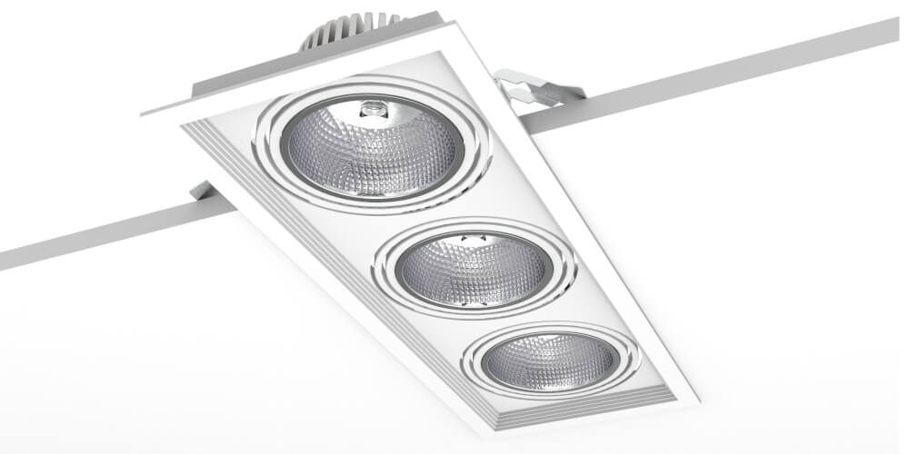 Dominó Triple intégrés au plafond